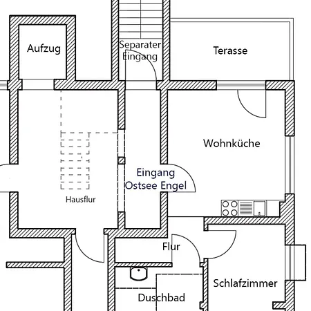 דירה Ostsee Engel באבה
